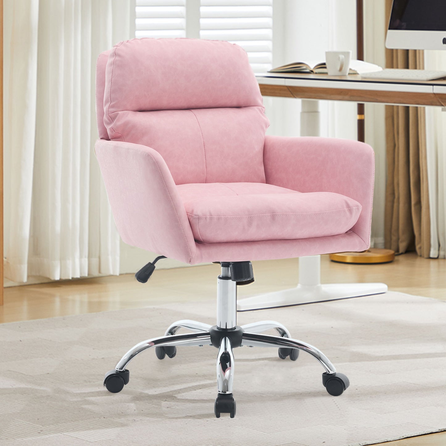 Office Chair With Adjustable Height, Ergonomic Design