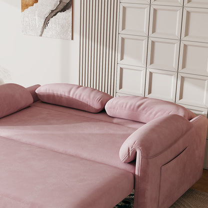 Sofa, Dual Purpose Lounge With Retractable Queen Size Bed