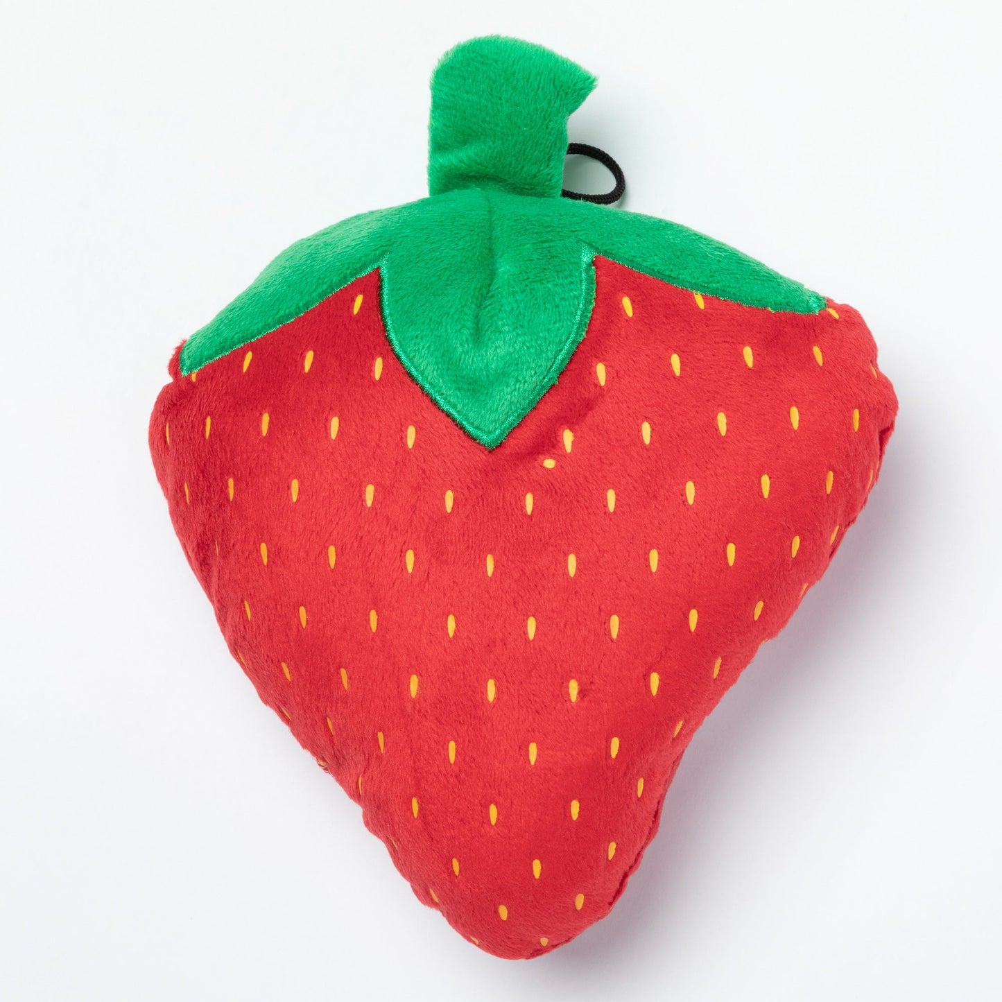 Strawberry Squeaker Dog Toy