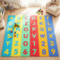 36-Piece Interlocking Baby Puzzle Floor Tiles with Educational Alphabet