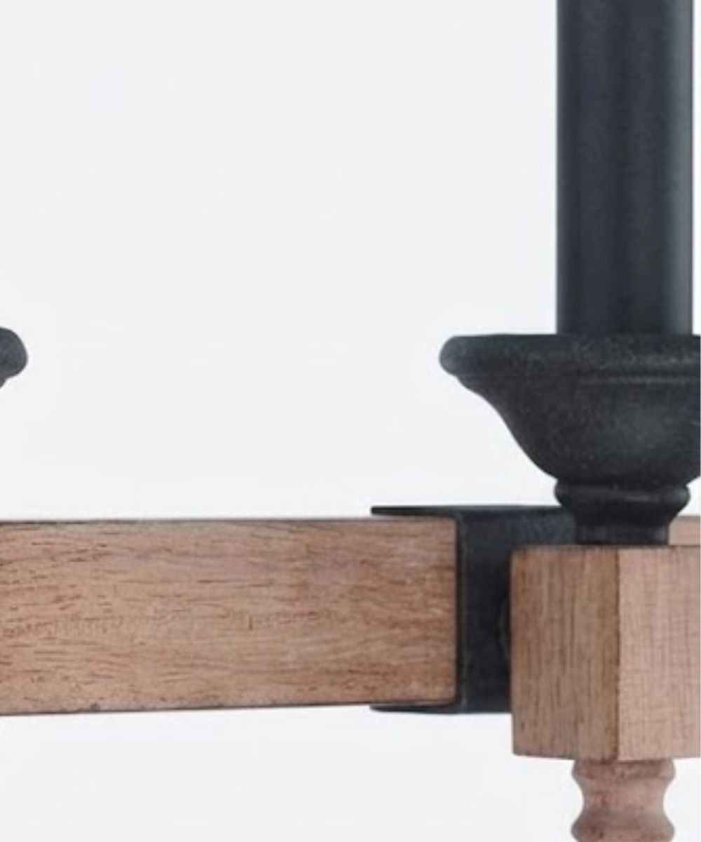 Glenwood 21"W 3-Light Aged Bronze and Distressed Oak Finish Bathroom Vanity Light Fixture