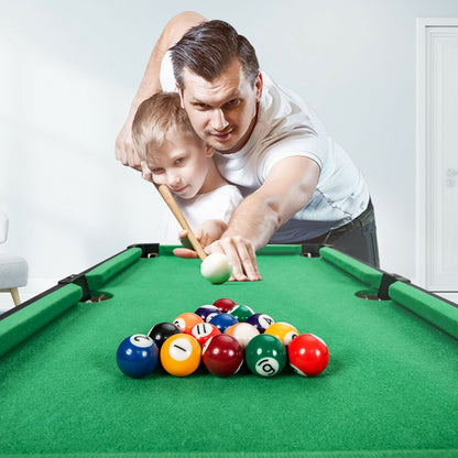 24‚Äù Mini Tabletop Pool Table Set Indoor Billiards Table with Accessories