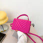 Dazzling Bags For Women Chain Crossbody Bags In Pu Leather Female Fashionable Shoulder Bag Ladies Handbags  Simple Messenger Bag Casual Indentation Western Style Portable Women