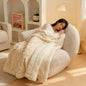 Luxury Flannel Blanket | Soft Plush Cozy Throw | Warm Washable Gift