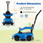 3-in-1 Toyota Licensed Foot-to-Floor Stroller Sliding Walking Toy