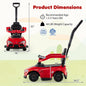 3-in-1 Toyota Licensed Foot-to-Floor Stroller Sliding Walking Toy