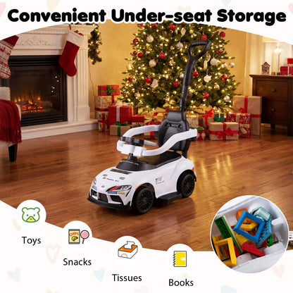 3-in-1 Toyota Licensed Foot-to-Floor Stroller Sliding Walking Toy