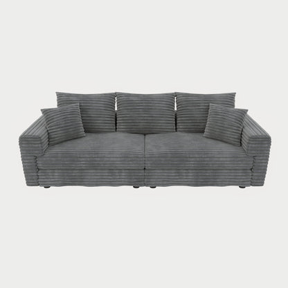 4 Seat Modern Comfy Upholstered Sofa Cloud Couch