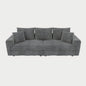 4 Seat Modern Comfy Upholstered Sofa Cloud Couch