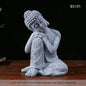 Resin Zen Buddha Garden Statue – Indoor & Outdoor Asian Home Decor