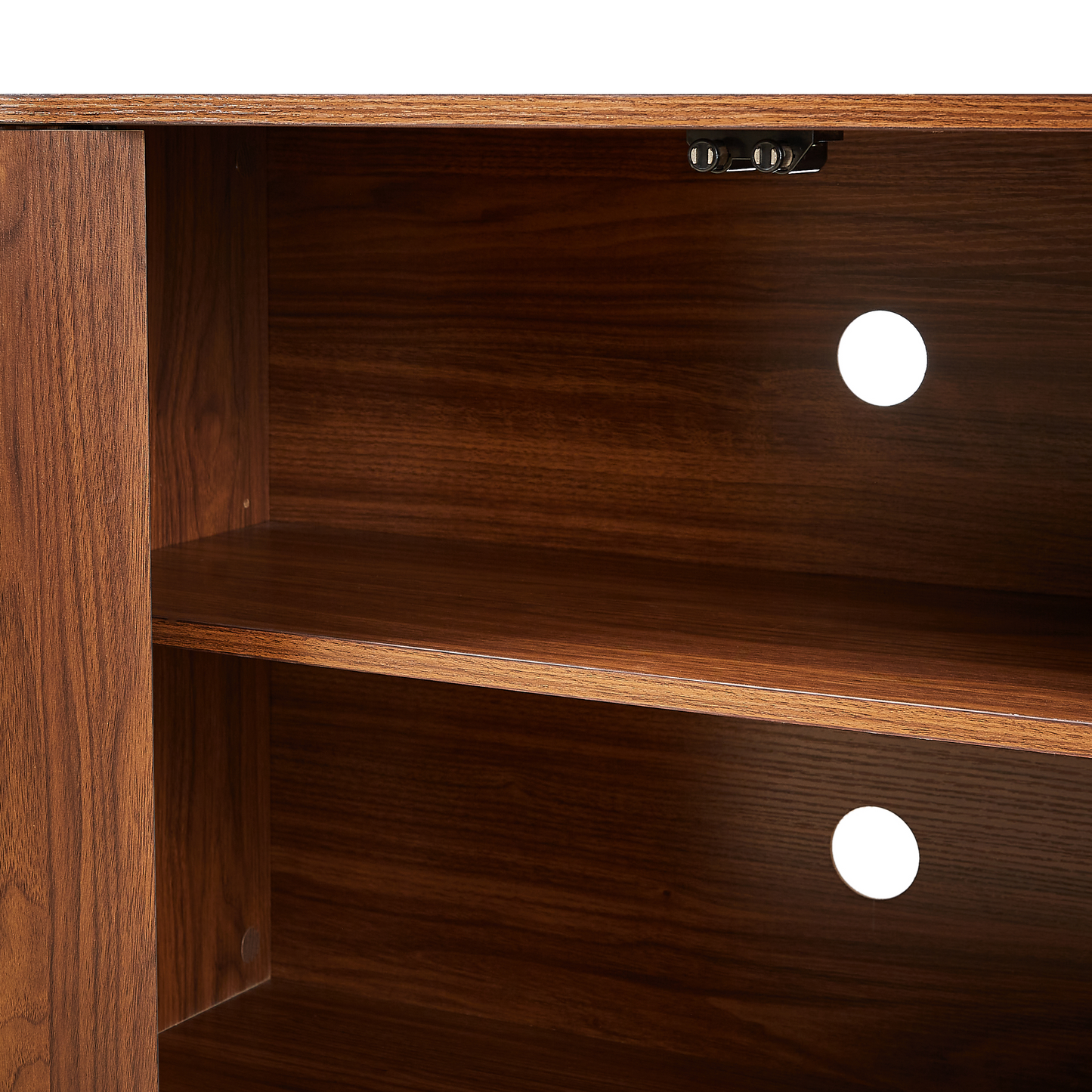 Sideboard Storage Cabinet TV Stand with Wave Pattern