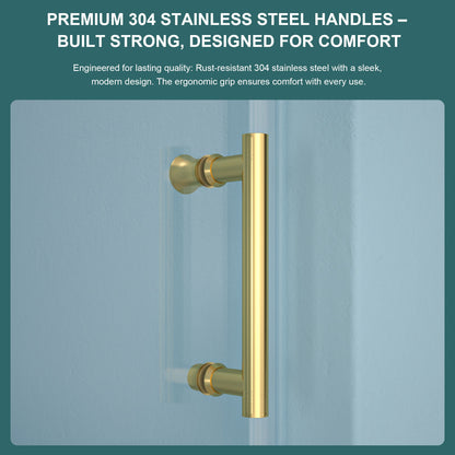 48"W x 76"H Single-Slide Shower Door