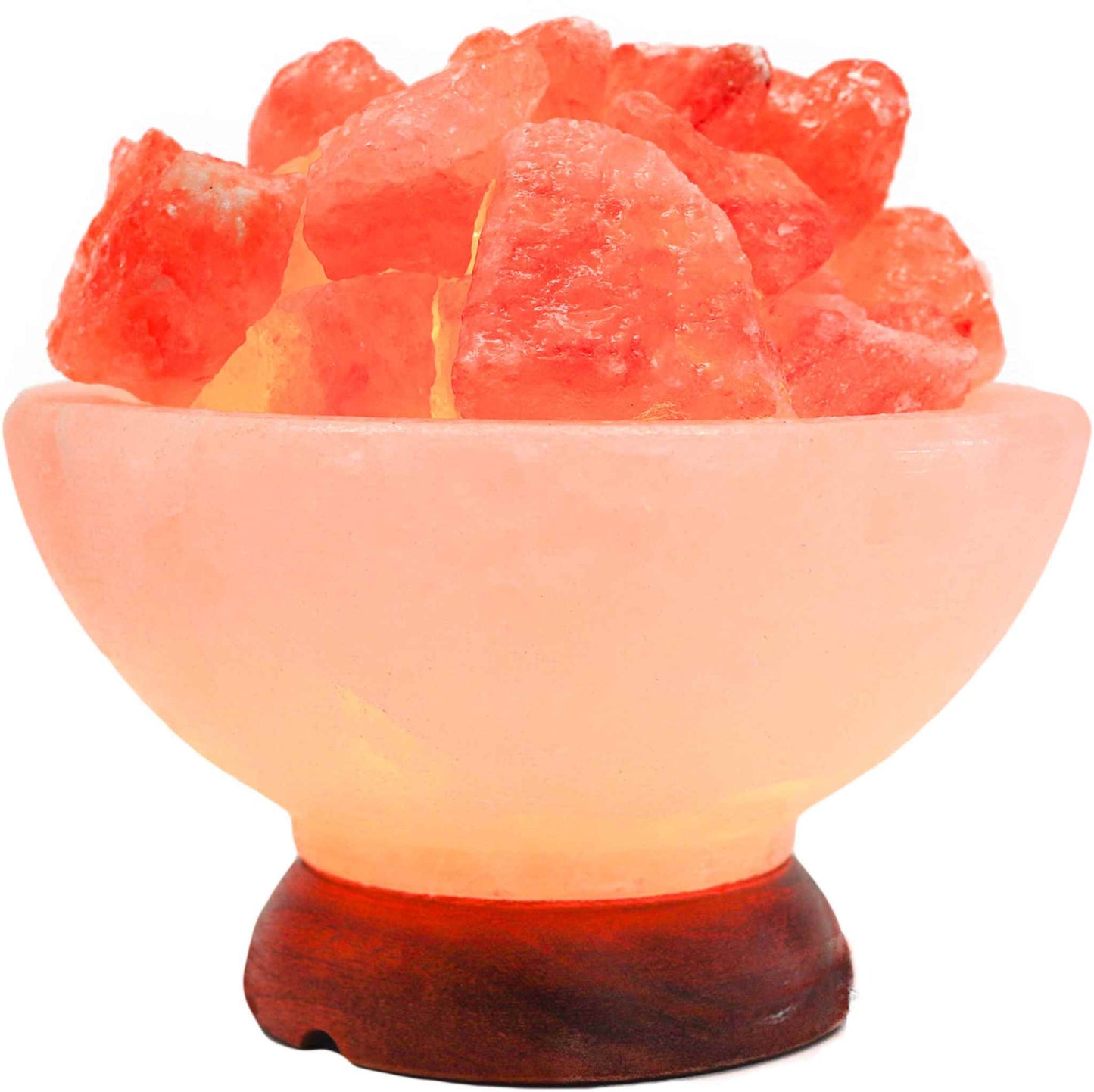Himalayan Salt "Fire On Ice" Abundance Bowl 7"
