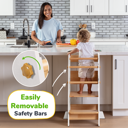 Toddler Tower - Adjustable Kitchen Stool Helper