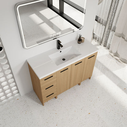 Floating Bathroom Vanity With Sink, Modular Cabinet