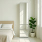 Elise Slim Modular Wood Closet Cabinet with Mirror
