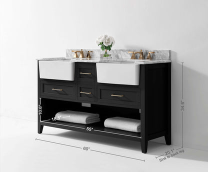 Hayley 60" Bath Vanity Set