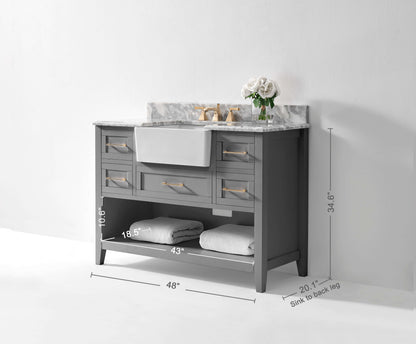 Hayley 48" Bath Vanity Set