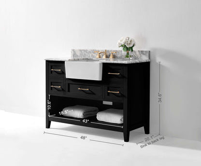 Hayley 48" Bath Vanity Set