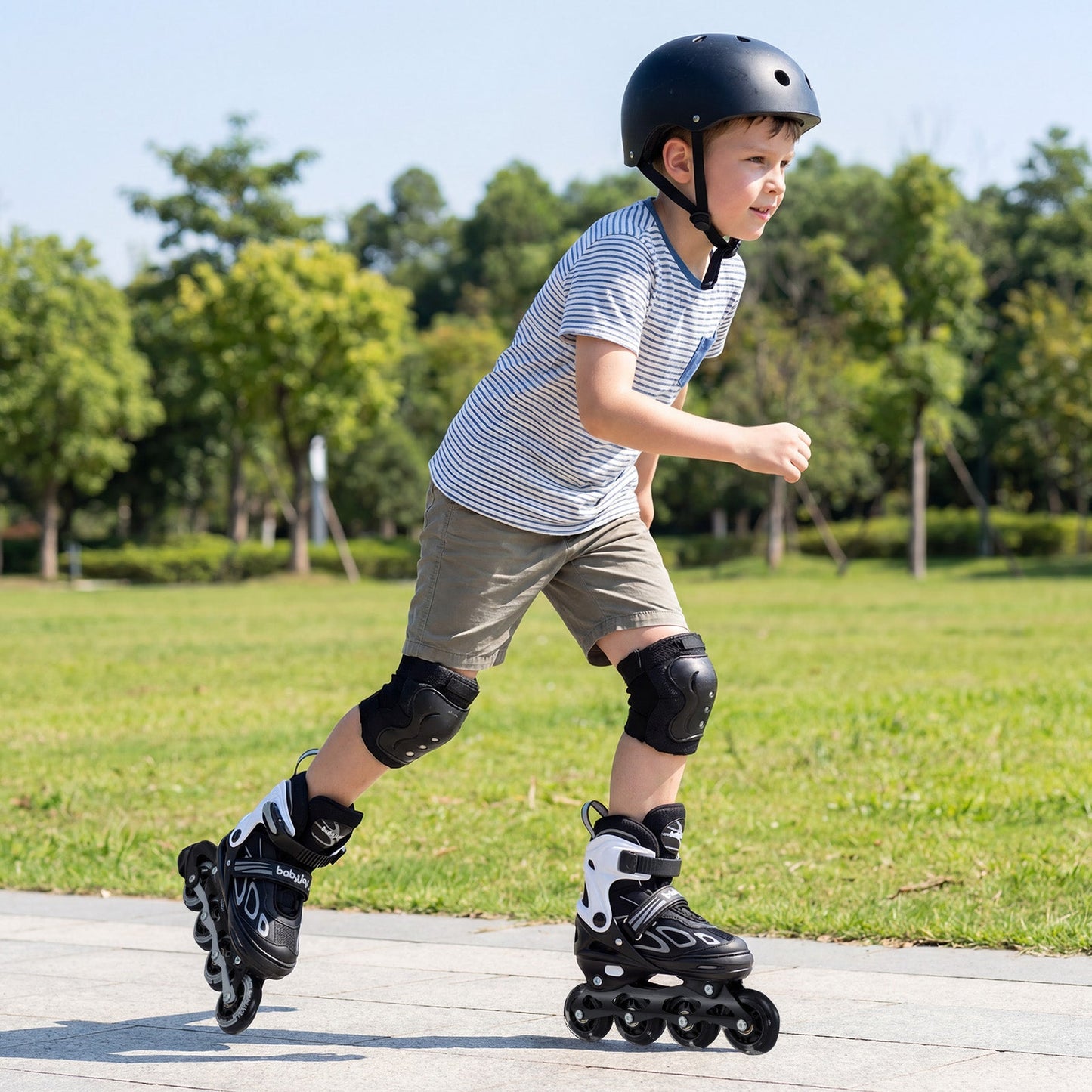4 Sizes Adjustable Blade Roller with Light-up Wheels for Youth