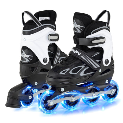 4 Sizes Adjustable Blade Roller with Light-up Wheels for Youth