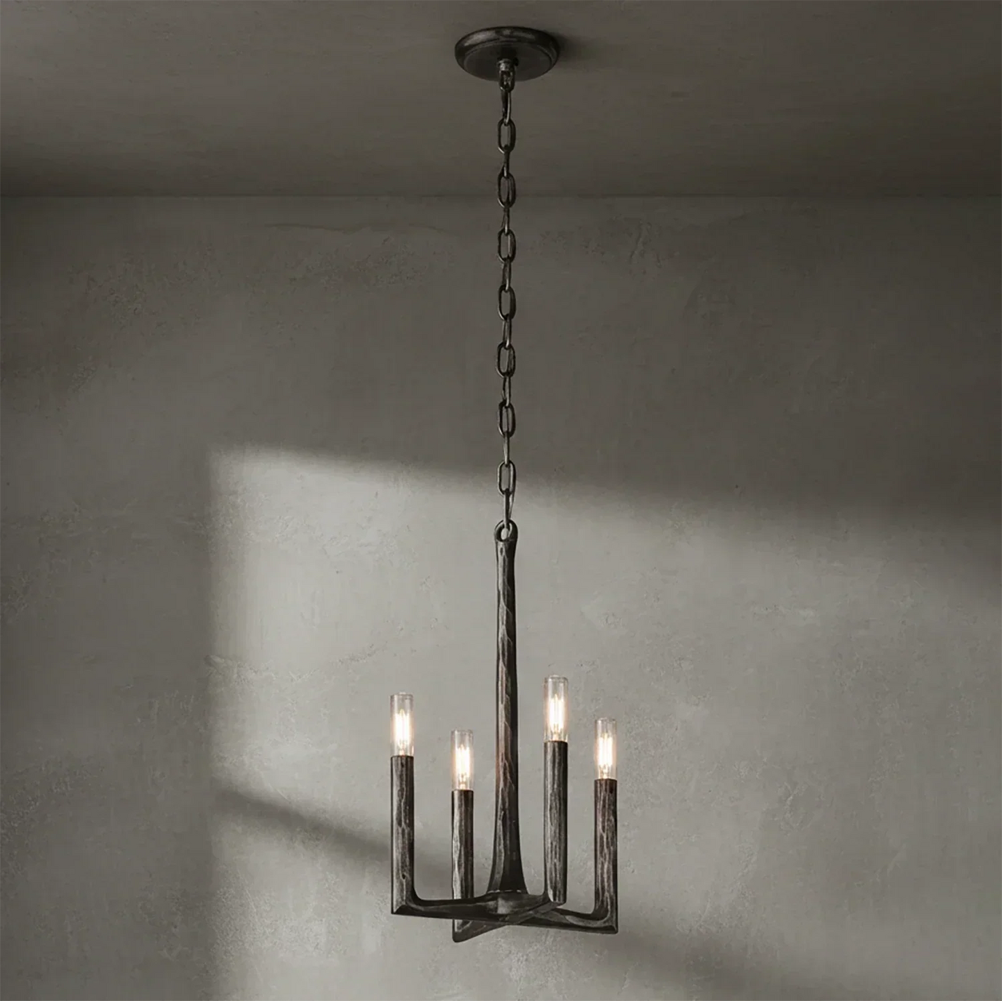 Avarit Forged Round Chandelier