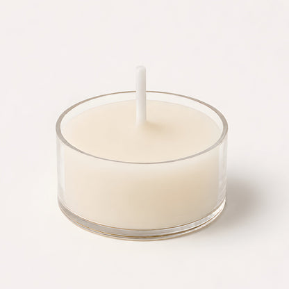 White Tealight Beeswax Candles
