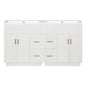 Bathroom Vanity With 2 Doors, 2 Drawers, Adjustable Shelf, Hidden Slides & Soft Close Hinges