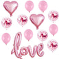 Large One-piece Love Confession Aluminum Film Balloon Valentine's Day