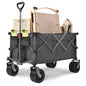 Portable 400L Collapsible Wagon - Folding Cart for All Occasions