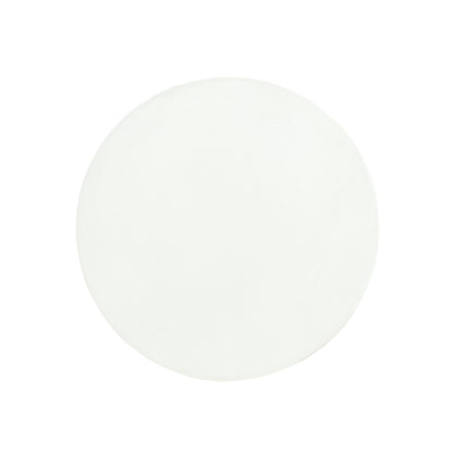Outdoor Round Concrete Antique White Side Table