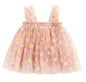 stylesilove Baby Toddler Girls Sleeveless Fruit Daisy Mesh Tulle Flower Girl Dress Birthday Wedding Party Tutu Sundress