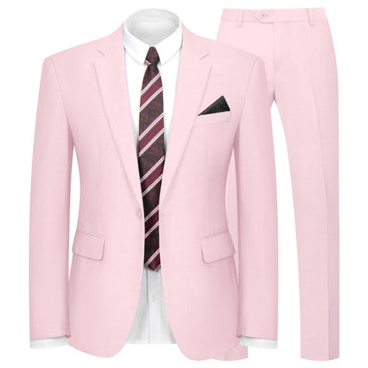 WYWK Men's Classic 2-piece Formal Suit