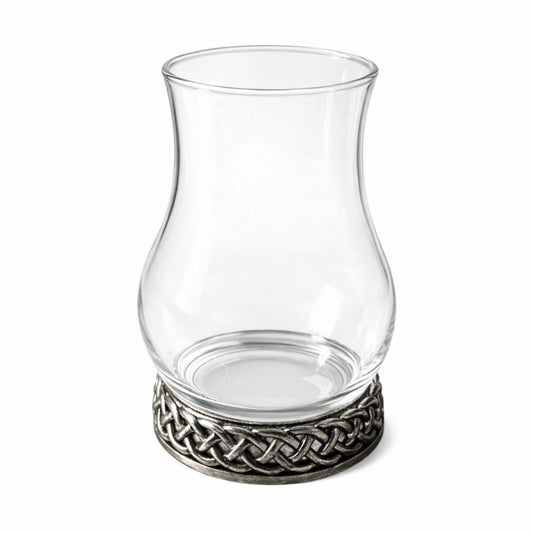 Celtic Whiskey Glass, Single Piece, 8.45oz 4.29in Clear Borosilicate Alloy