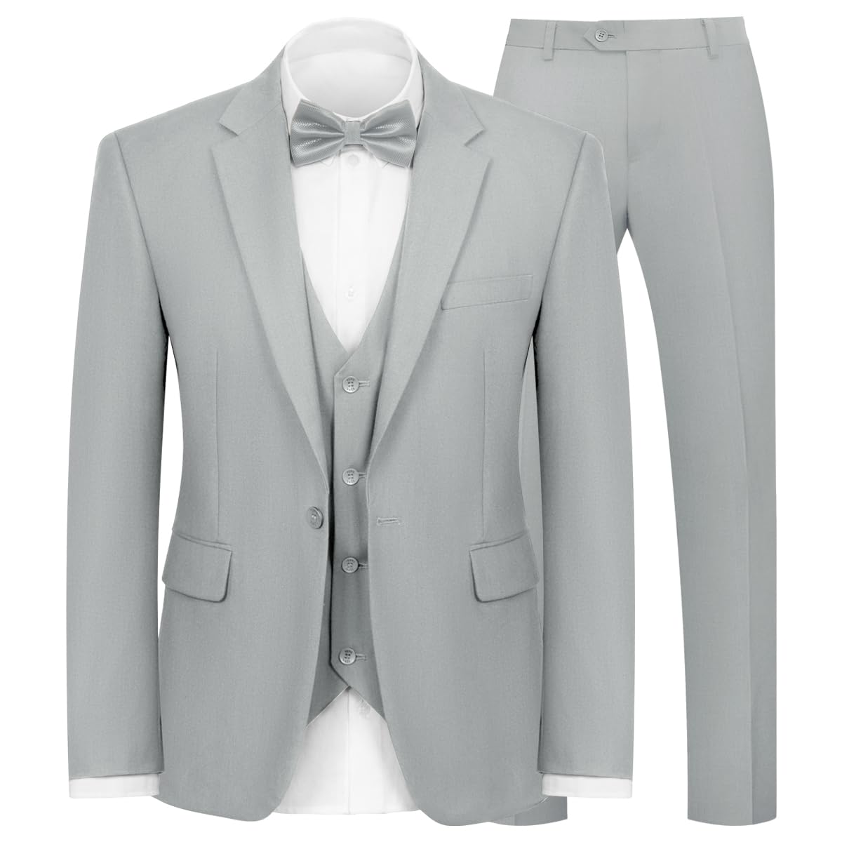 WYWK Men's Classic Three-piece Formal Suit