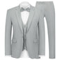 WYWK Men's Classic Three-piece Formal Suit