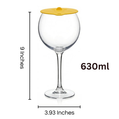 Floating Wine Glasses for Pool with Lids (Set of 4) – 21oz