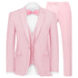 WYWK Men's Classic Three-piece Formal Suit