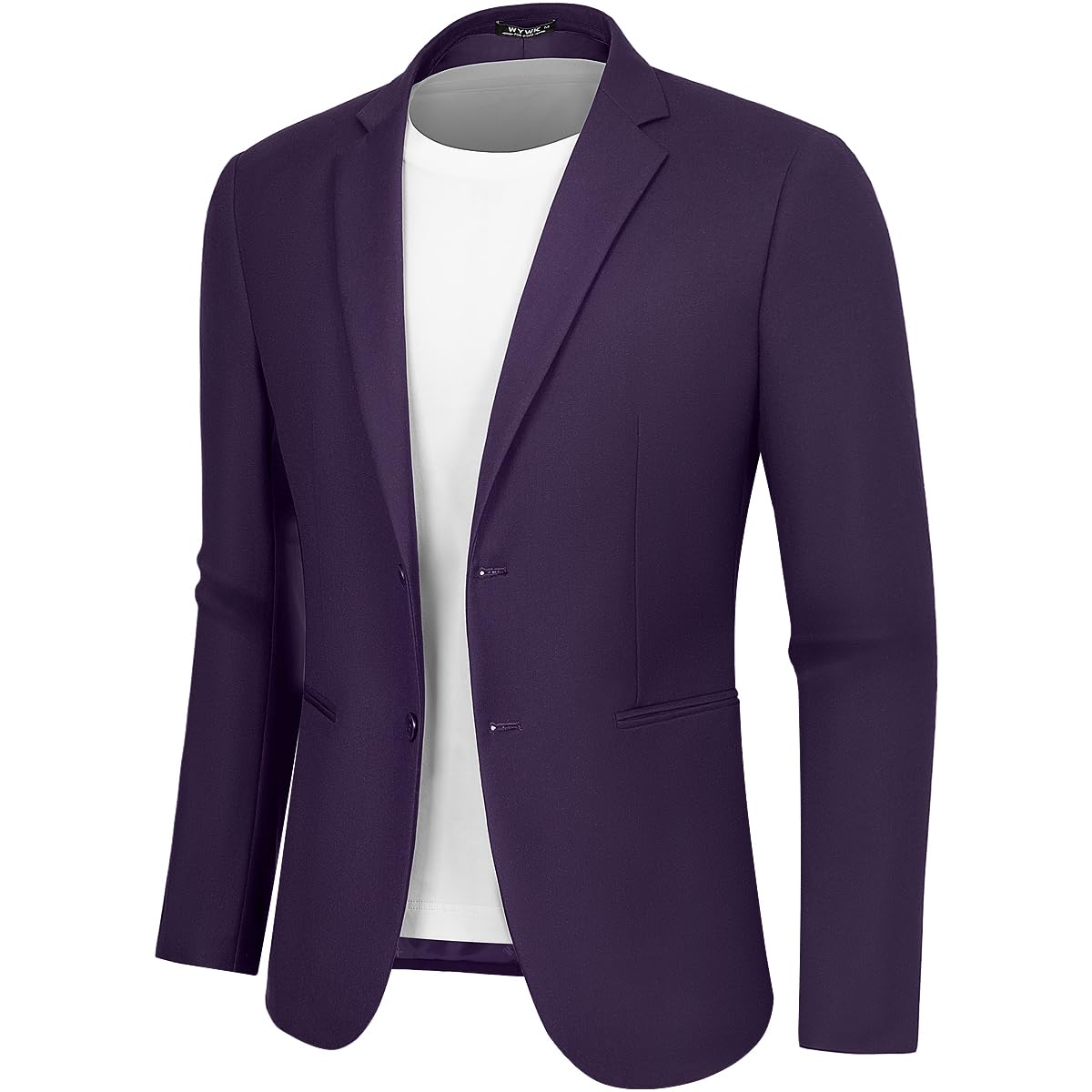 WYWK Men's Causal Suit Jacket Slim Fit