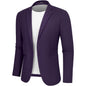 WYWK Men's Causal Suit Jacket Slim Fit