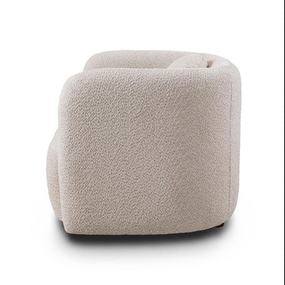 Japandi Style Accent Square Chair