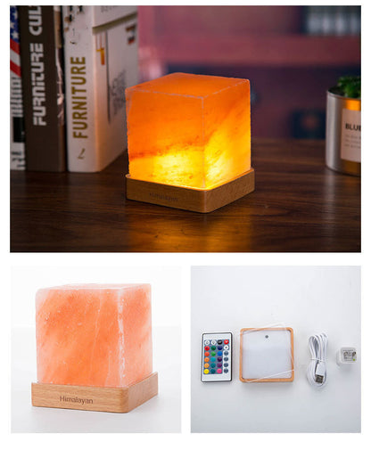 Himalayan Salt Prism Lamp