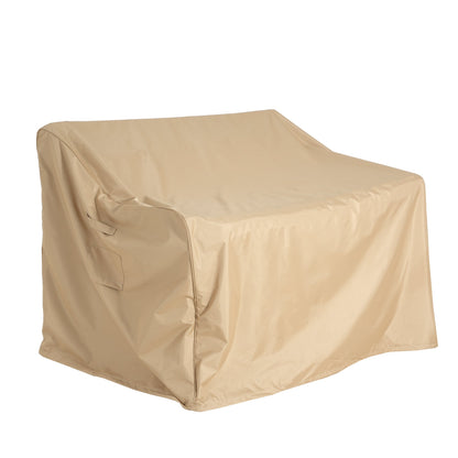 Shield Outdoor Loveseat Sofa Cover Beige