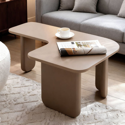 L-Shape Coffee Table For Living Room