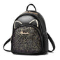 Large-Capacity Fashion All-Match Backpack New PU Leather Business Backpacks For Ladies And Girls Fashion Designer Teenage Girls Student School Bags