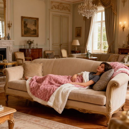Luxury Flannel Blanket | Soft Plush Cozy Throw | Warm Washable Gift