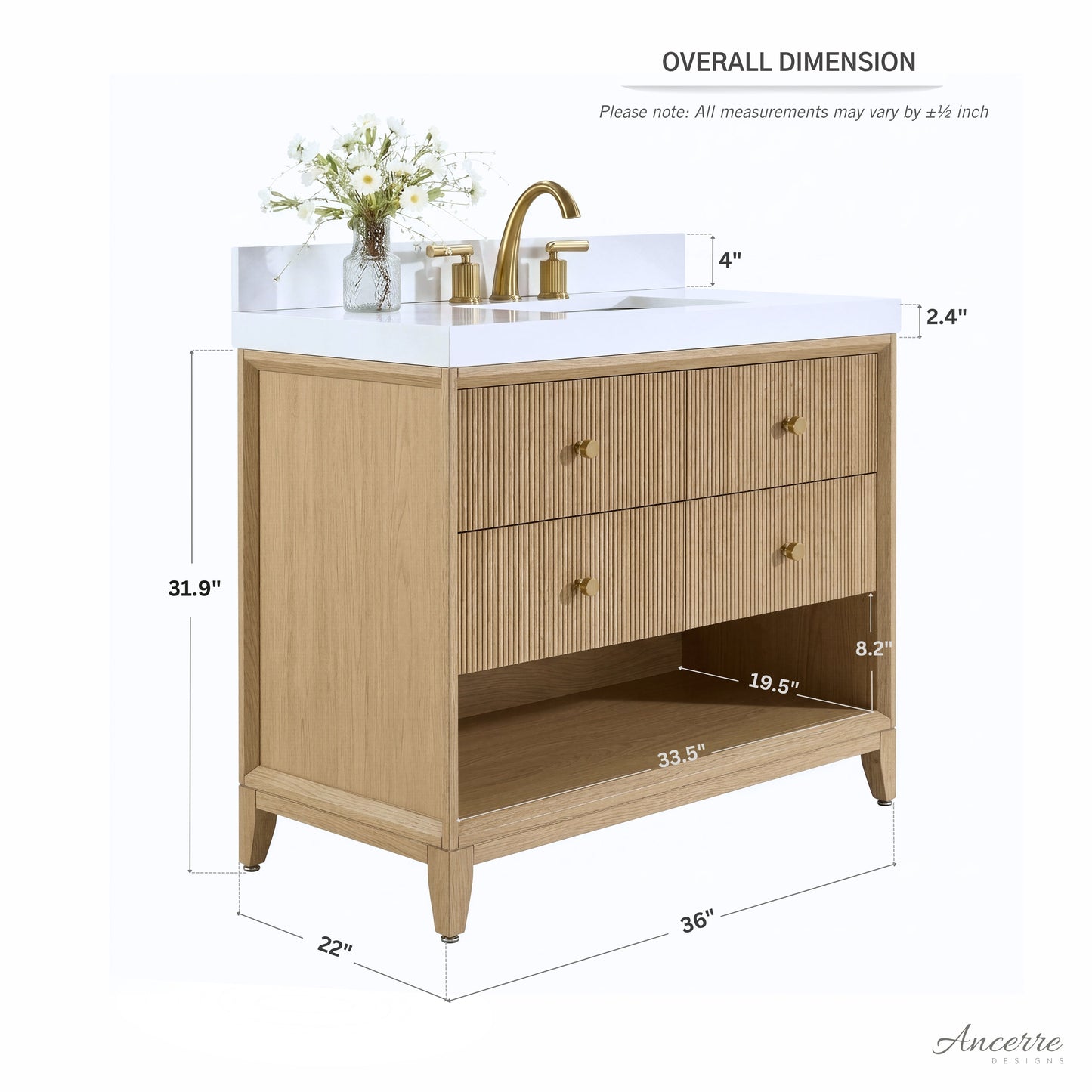 Momo 36" Bath Vanity Set
