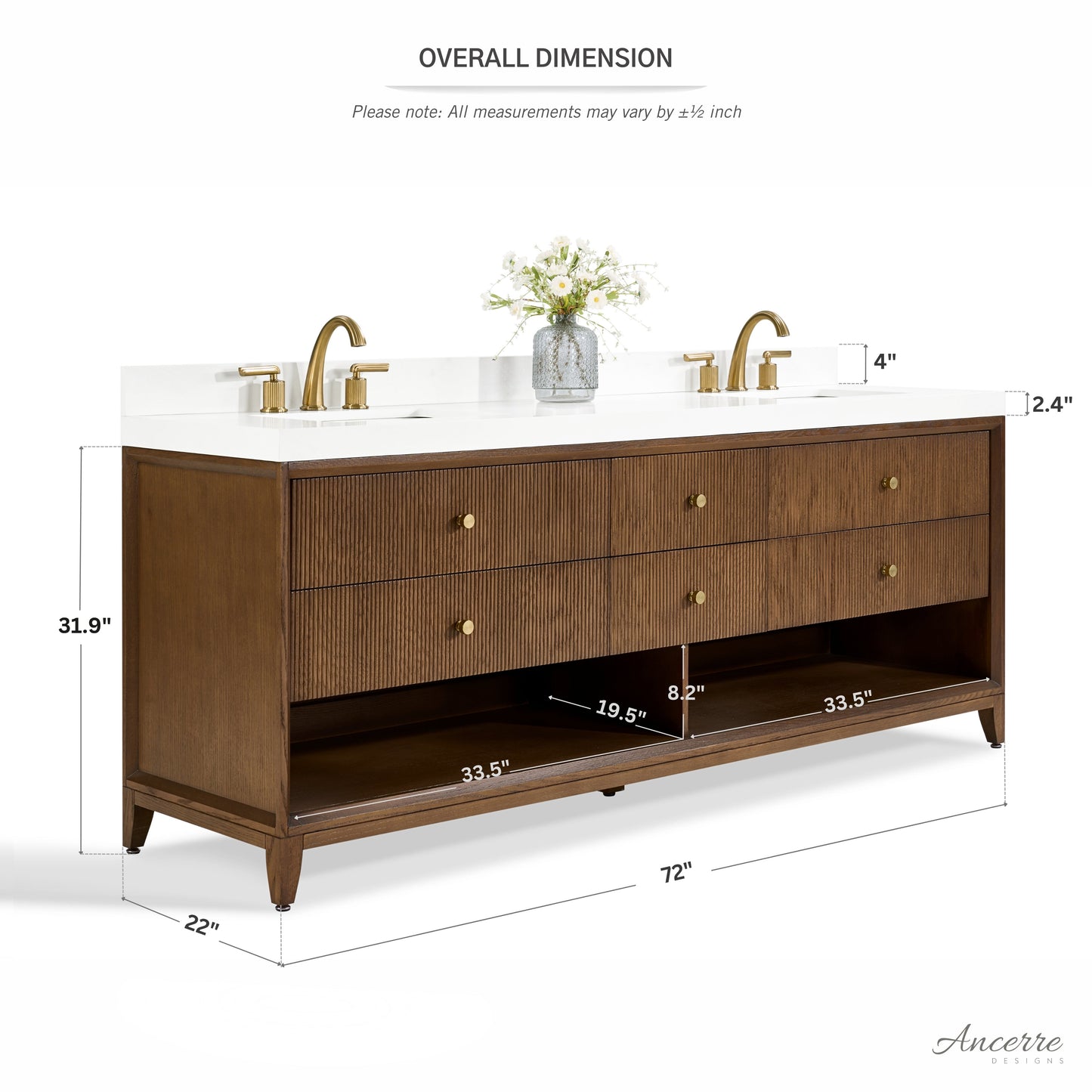 Momo 72" Bath Vanity Set