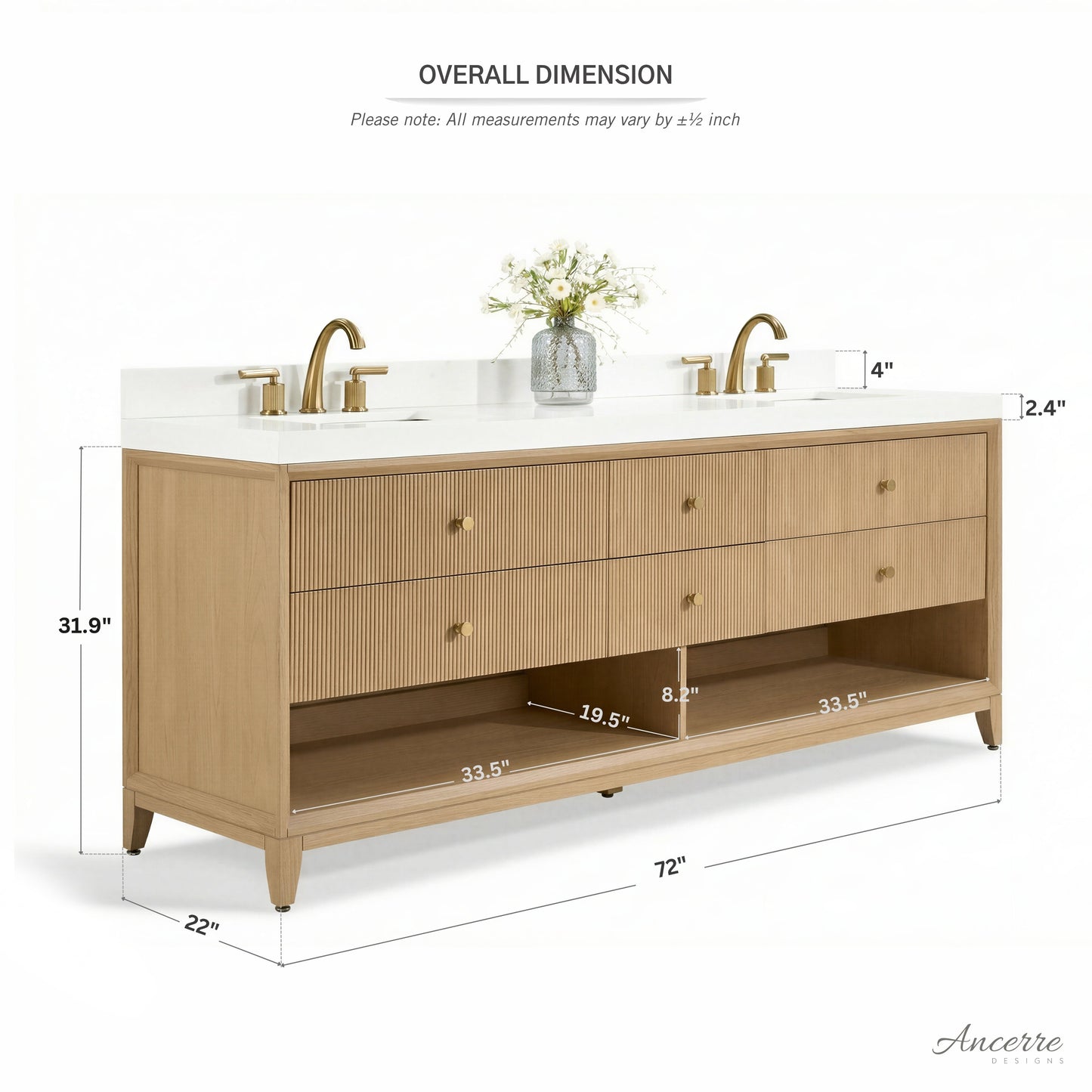 Momo 72" Bath Vanity Set