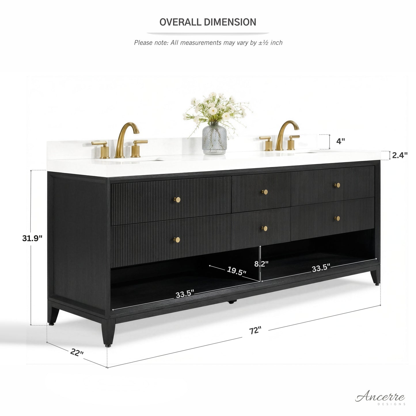 Momo 72" Bath Vanity Set